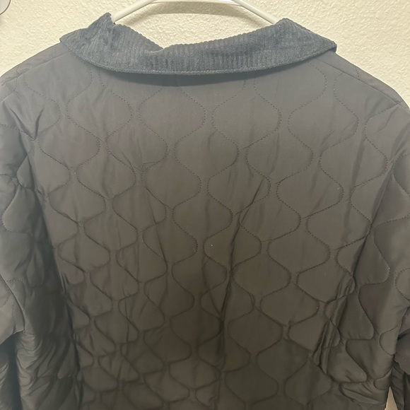 PRINCESS POLLY BLACK QUILTED JACKET - Picture 7 of 14